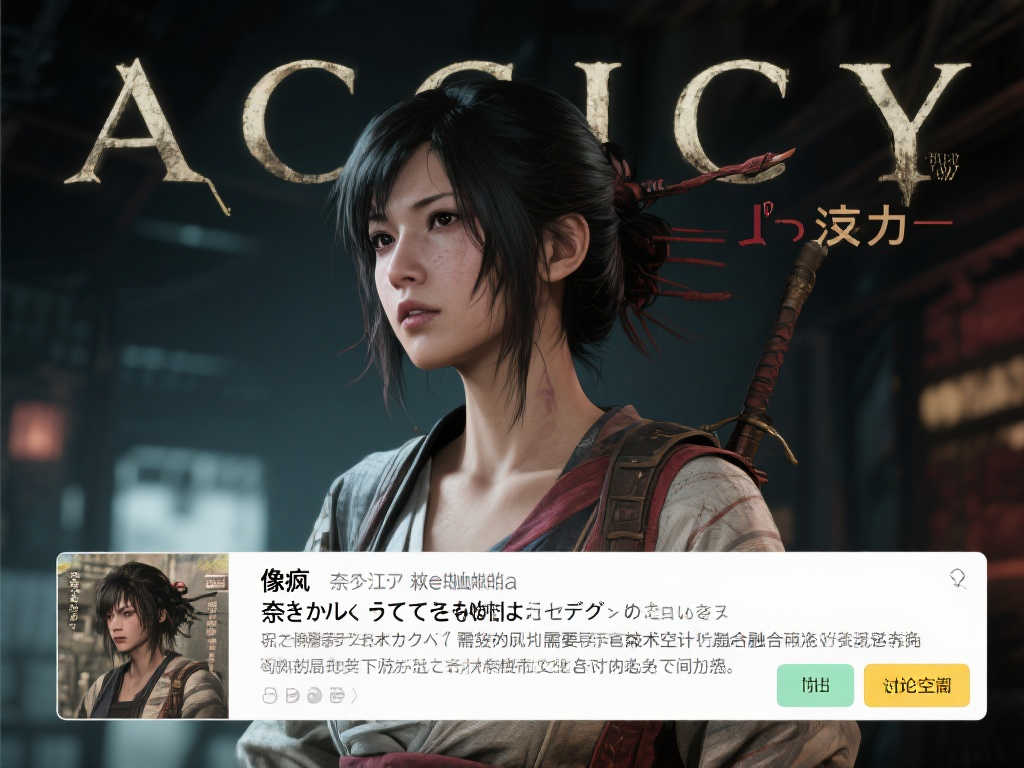 《AC影》奈绪江“表情崩溃”引热议:玩家直呼像“失控疯婆”! 《AC影》奈绪江“表情崩溃”引热议:玩家直呼像“失控疯婆”!