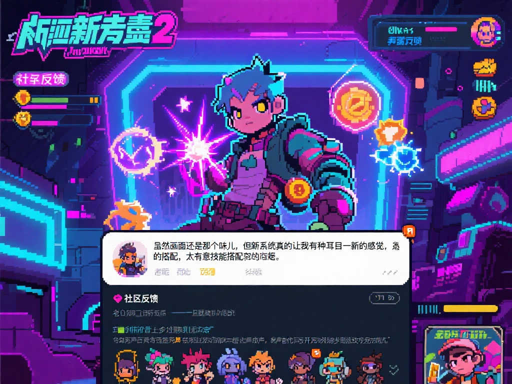 《霓虹深渊2》体验评测：熟悉的画风，创新的玩法