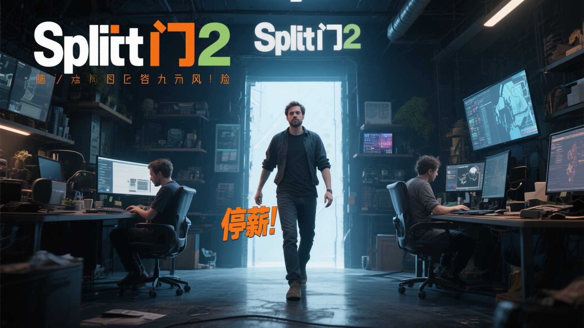 激情驱动!《分裂门2》创始人宣布停止领取工资,全心投入工作 激情驱动!《分裂门2》创始人宣布停止领取工资,全心投入工作