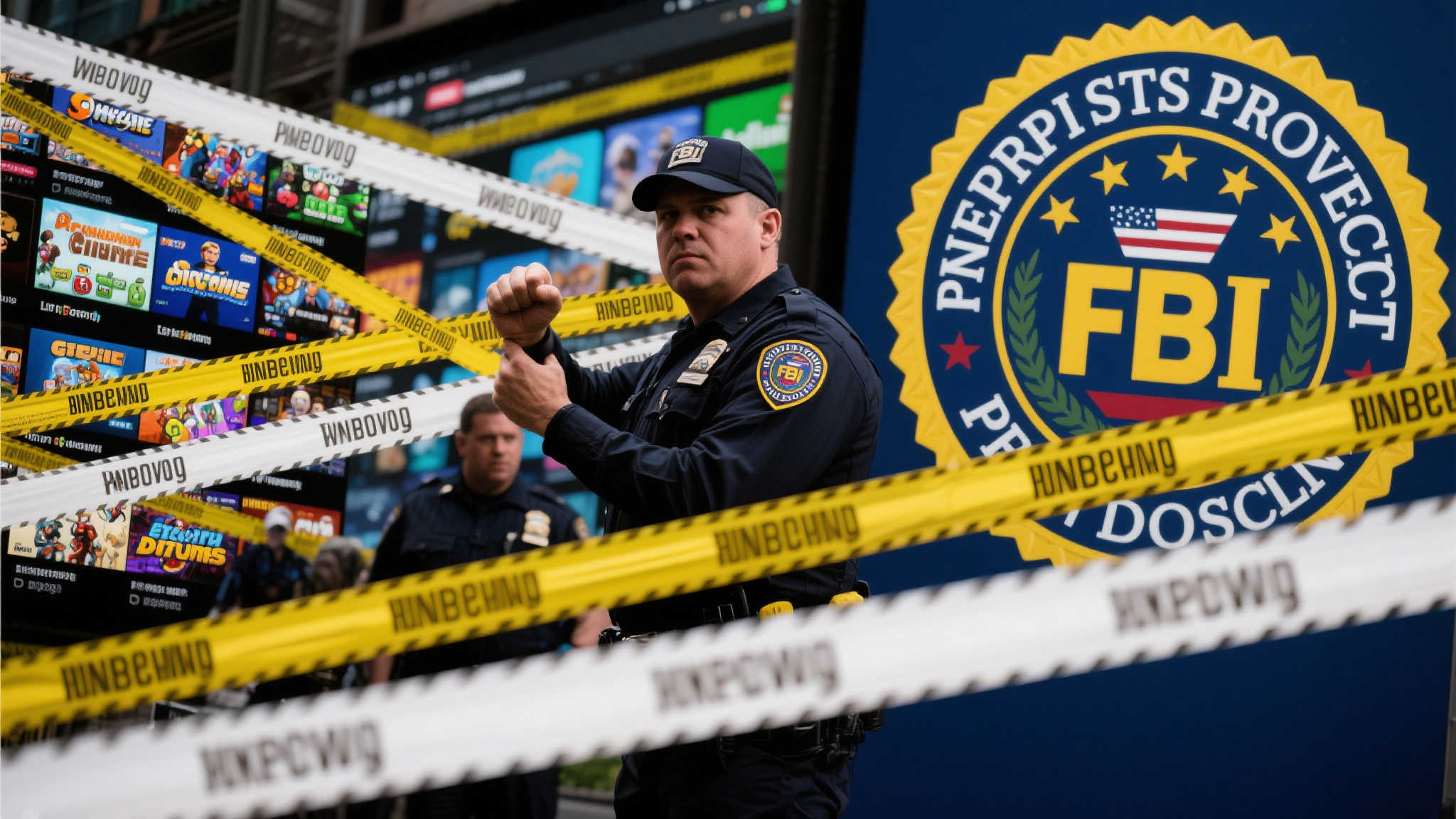 FBI重拳出击，七大盗版游戏网站被查封！